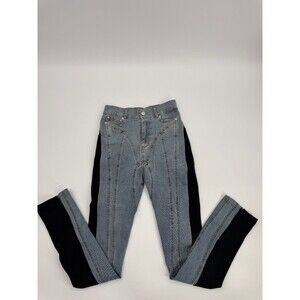 Dream Architect Stretch Giant Skinny Jeans Women's Small Blue Zone Planet Preppy